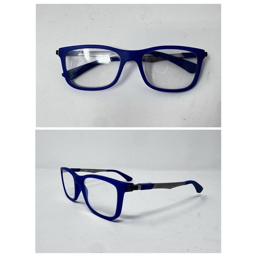 Ray-Ban RB1549 3655 Junior Blue Gray Eyeglass Frames 48-16-125 Authentic